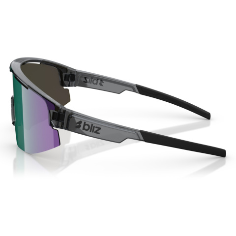 BLIZ スポーツサングラス MATRIX(mattblack/brown) Bliz Matrix Glasses - Crystal Black / Brown with Green Multi